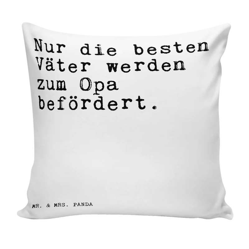 40x40 Kissen Nur die besten Väter...