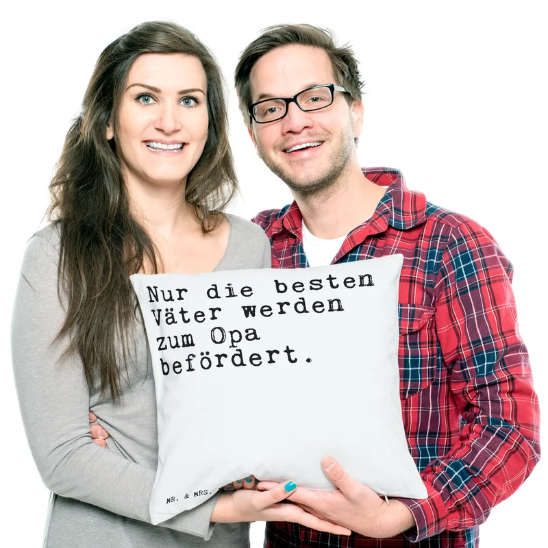 40x40 Kissen Nur die besten Väter...