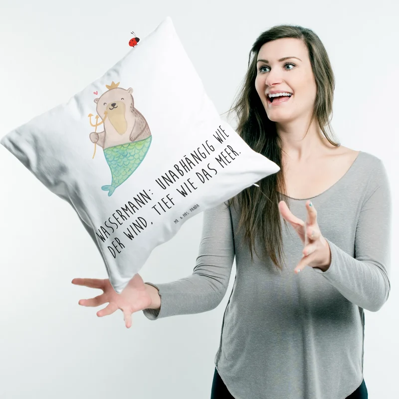40x40 Kissen Wassermann Astrologie