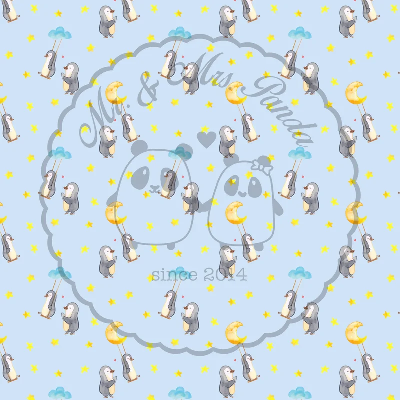 Nackenkissen Pinguin Oma schaukeln Muster