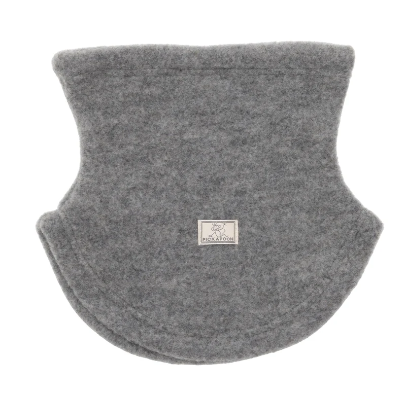 Pickapooh Schlupfschal Wollfleece grey