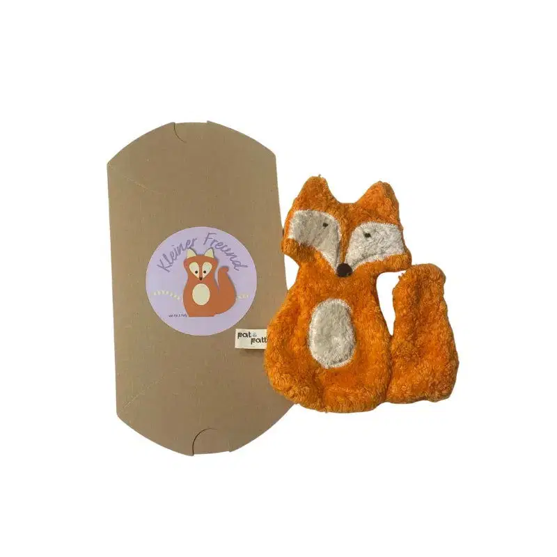 Bio Lavendelkissen Fuchs – Einschlafhilfe mit Dinkel & Lavendel