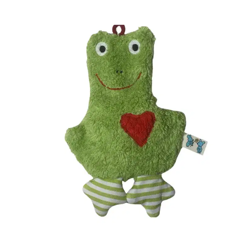 Bio Lavendelkissen Frosch – Einschlafhilfe mit Dinkel & Lavendel
