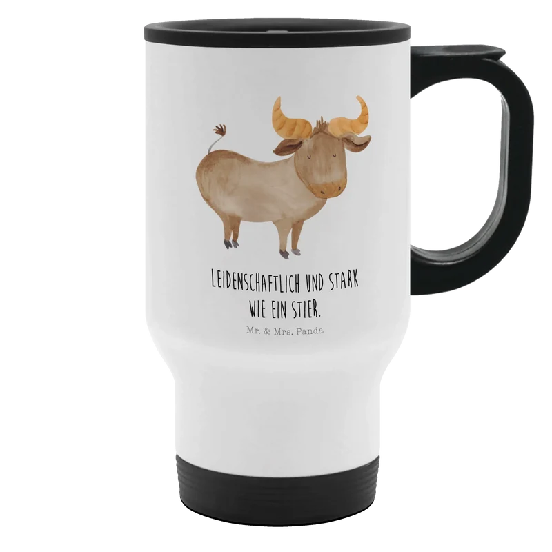 Thermobecher Sternzeichen Stier
