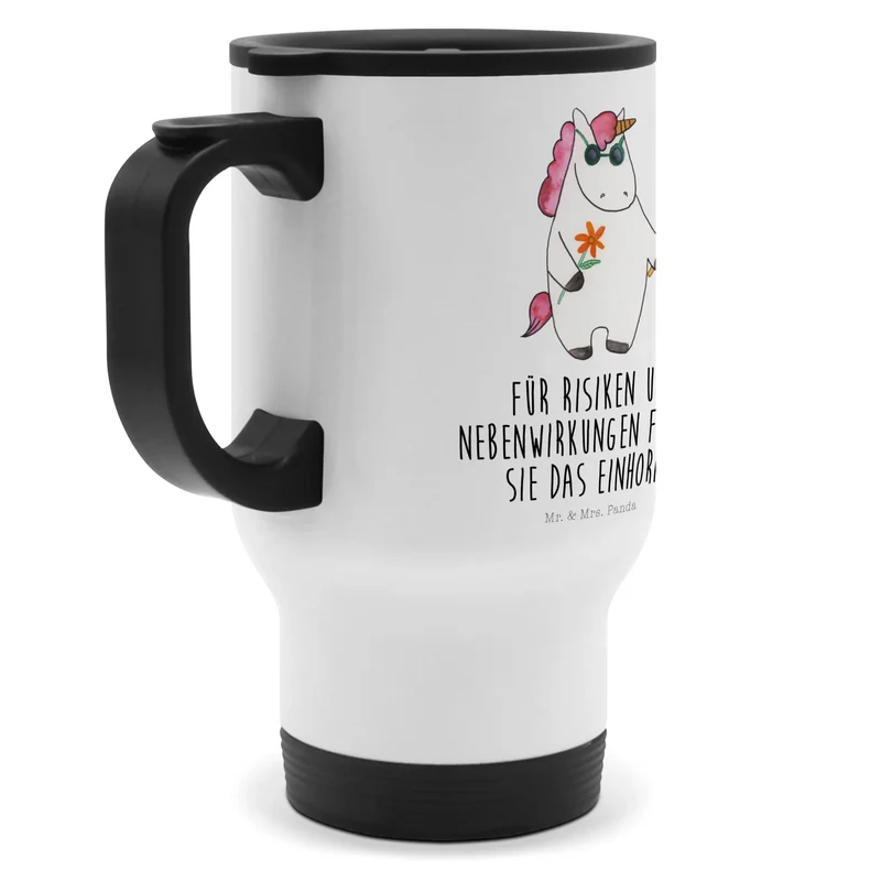 Thermobecher Einhorn Woodstock