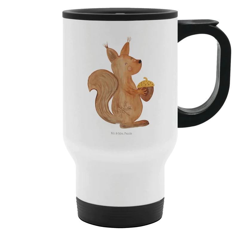 Thermobecher Eichhörnchen Weihnachtszeit