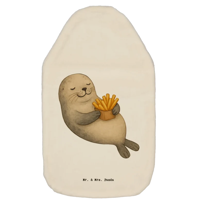 Wärmflasche Robbe Pommes