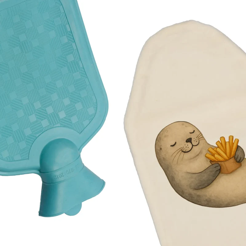 Wärmflasche Robbe Pommes