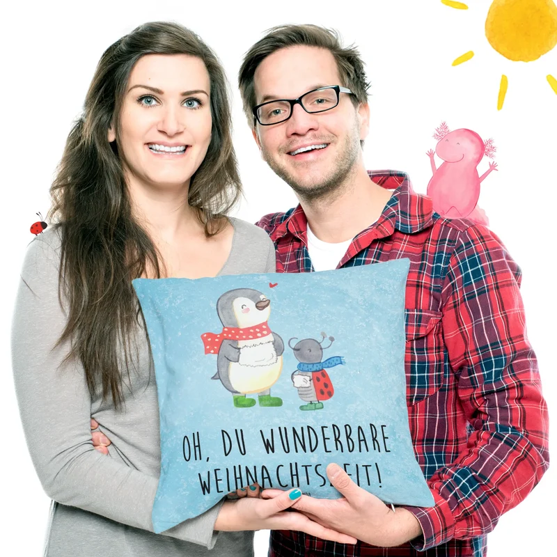 40x40 Kissen Smörle Winterzeit