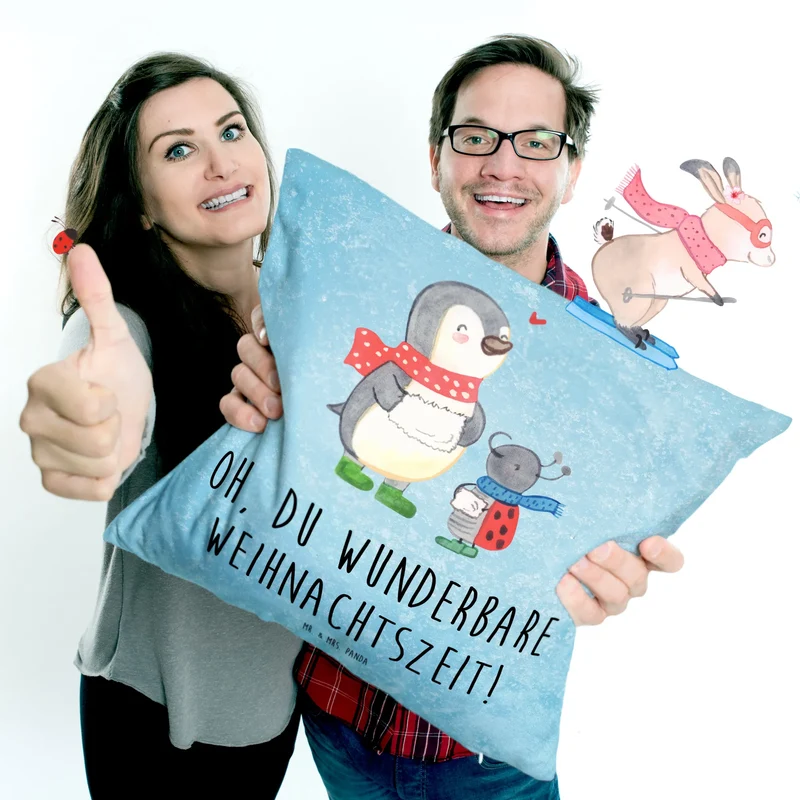 40x40 Kissen Smörle Winterzeit