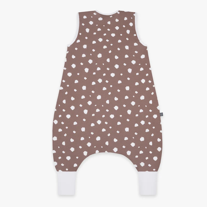 Schlafsack mit Füßen 2,5 tog Punkte Berry