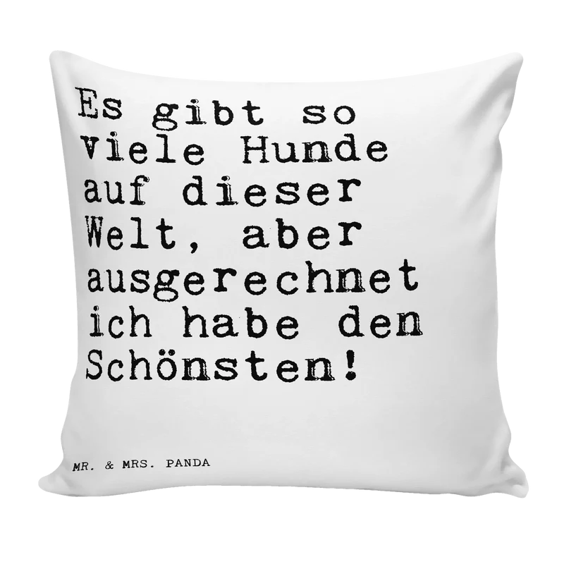 40x40 Kissen Es gibt so viele...