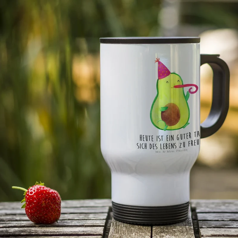 Thermobecher Avocado Party