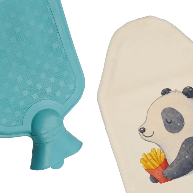 Wärmflasche Panda Winter Pommes