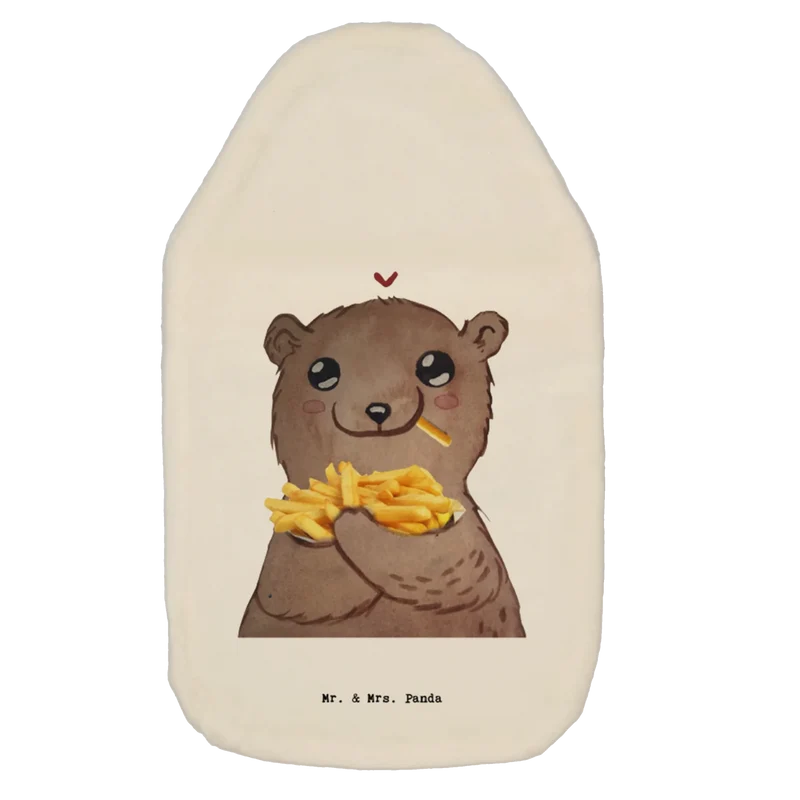 Wärmflasche Bär Pommes verliebt