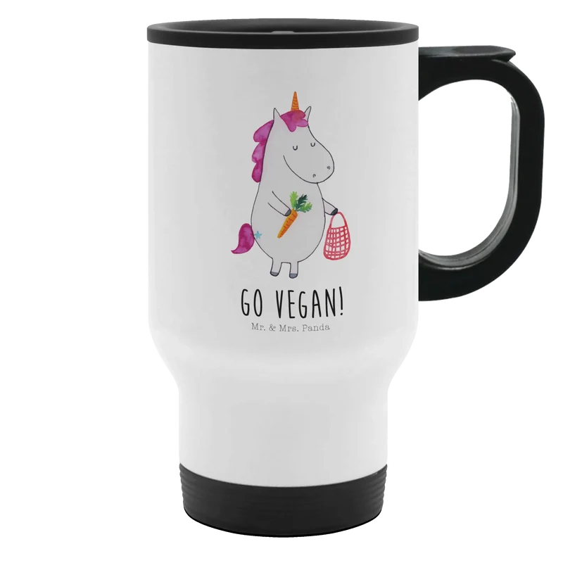 Thermobecher Einhorn Vegan