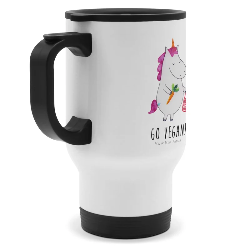 Thermobecher Einhorn Vegan