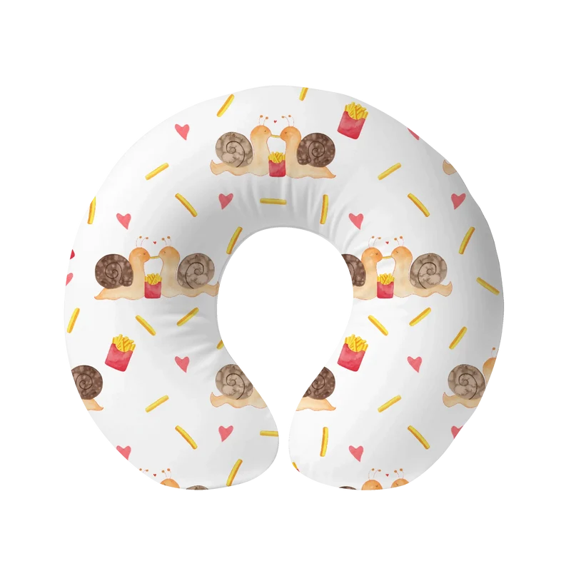 Nackenkissen Schnecken Liebe Muster