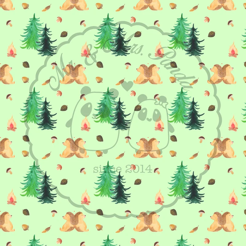 Nackenkissen Igel händchenhaltend Muster
