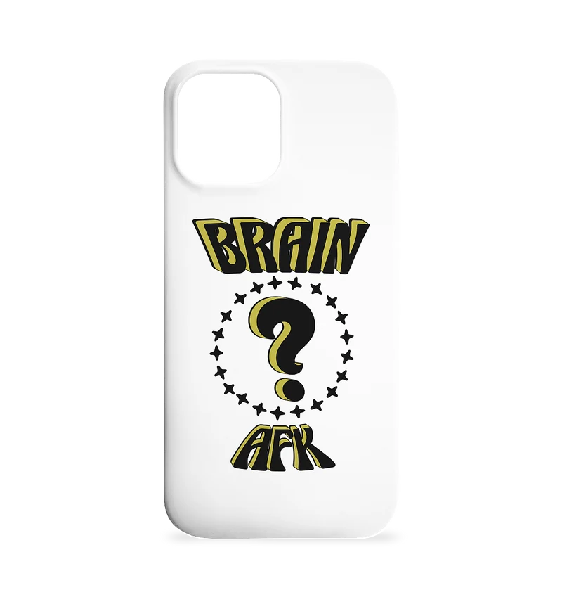 Brain AFK, bin mal abwesend, Trendy - Iphone 12 Max Handyhülle