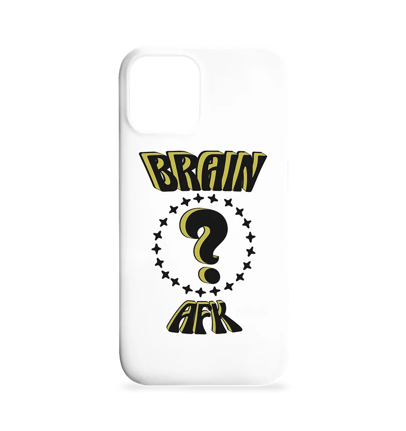 Brain AFK, bin mal abwesend, Trendy - Iphone 12 / 12 Pro Handyhülle