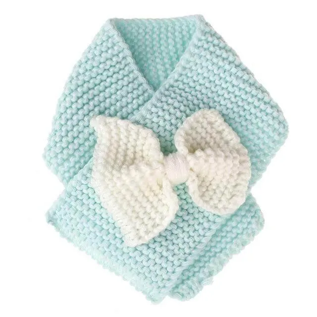 Cute Warm Crochet Scarf for Baby