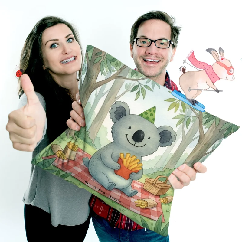 40x40 Kissen Koala Pommes Design