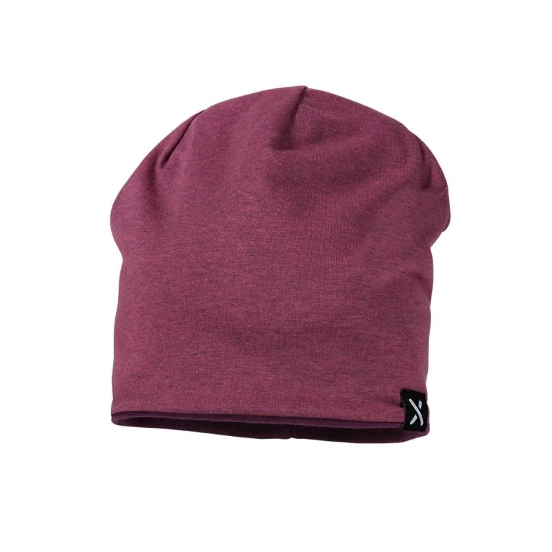Maximo Beanie Jersey mit angerautem Futter Melange cassismeliert