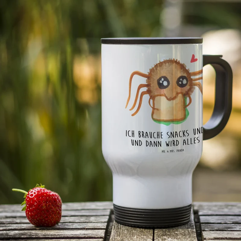 Thermobecher Spinne Agathe Sandwich