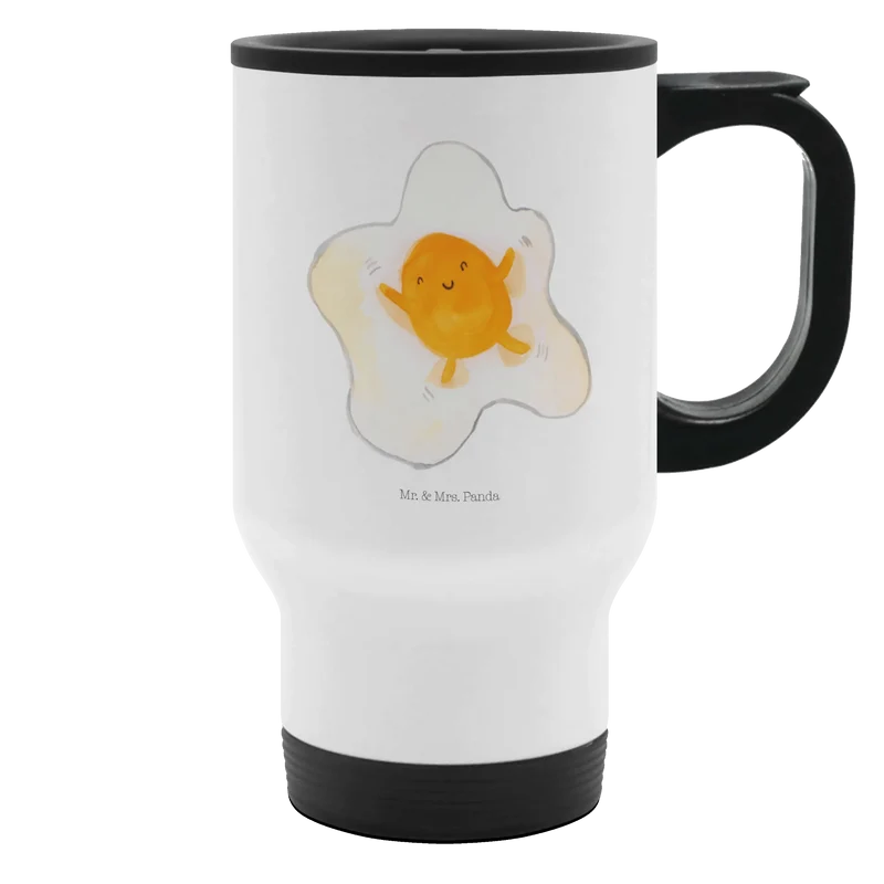 Thermobecher Spiegelei Ei