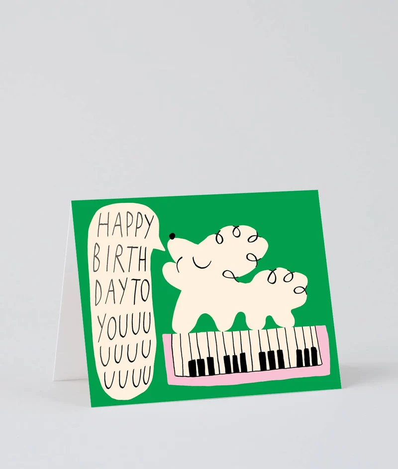 HAPPY BIRTHDAY TO YOUUU - KARTE + UMSCHLAG