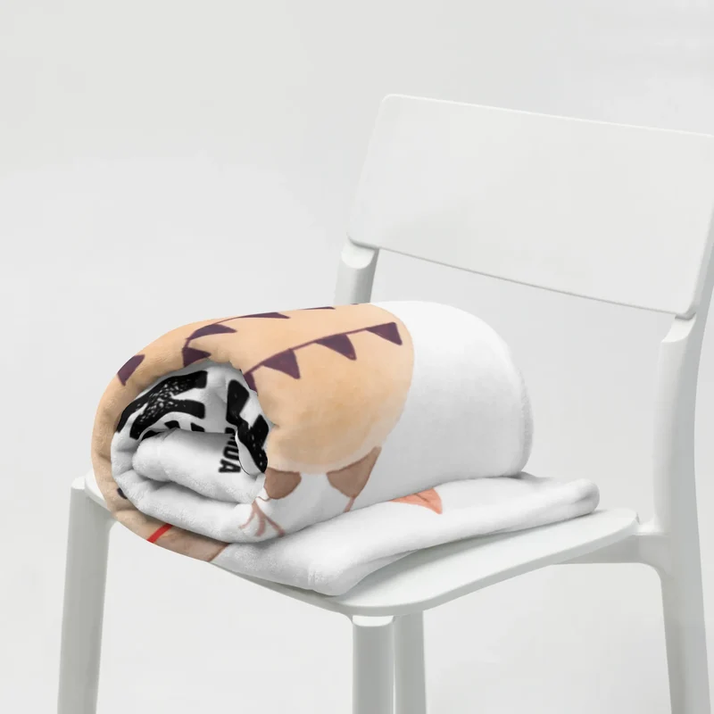 Babydecke Eule Federschmuck