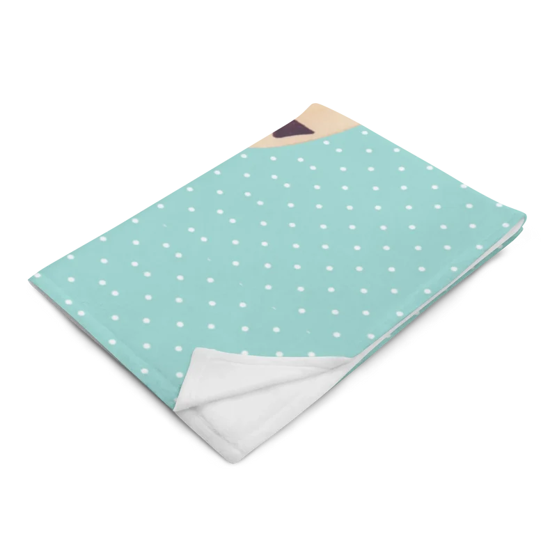 Babydecke Eule Federschmuck