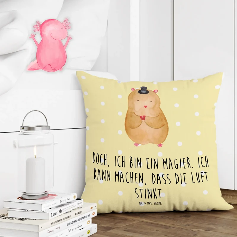 40x40 Kissen Hamster Hut