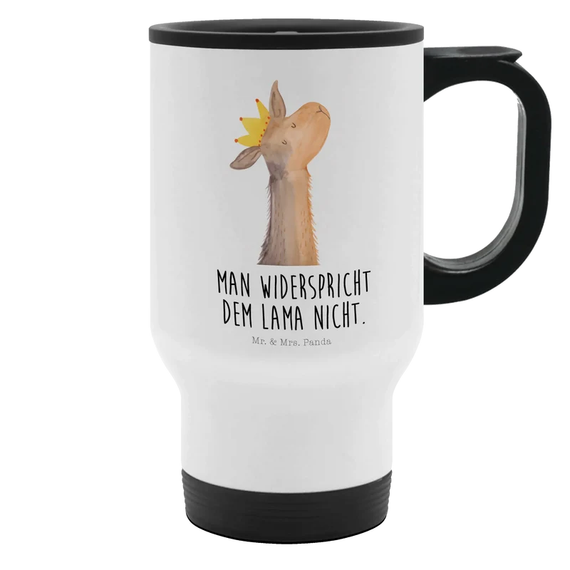 Thermobecher Lamakopf König