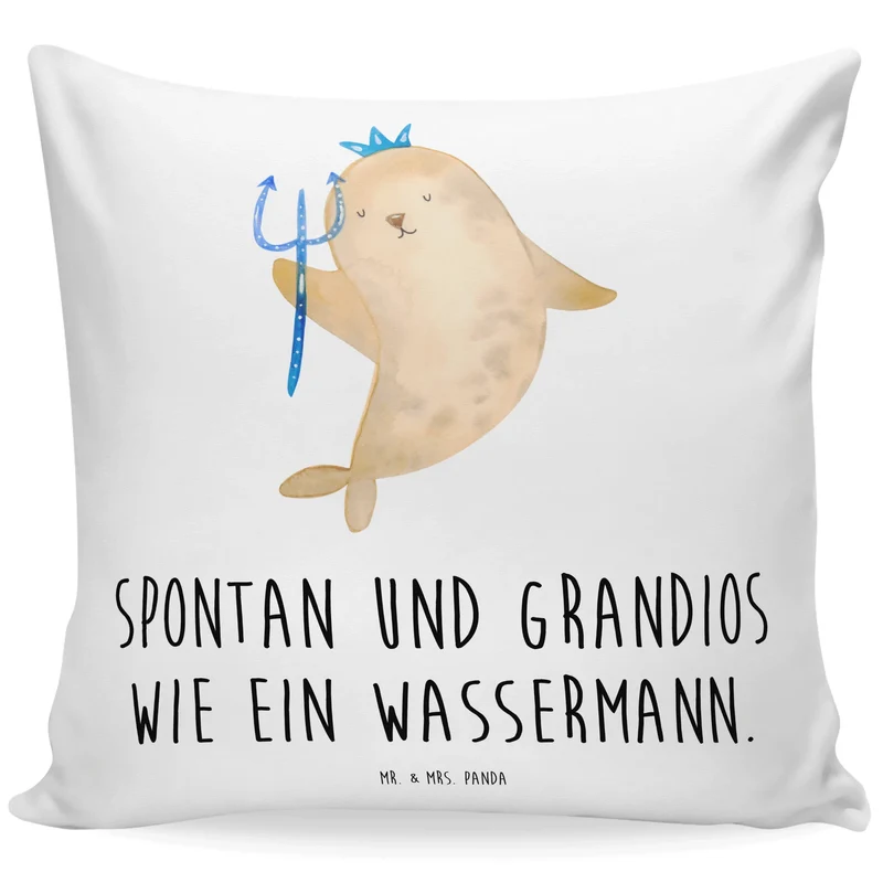 40x40 Kissen Sternzeichen Wassermann