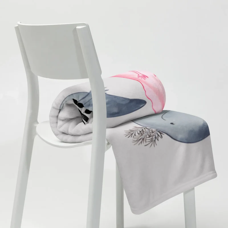 Personalisierte Decke Axolotl Liebe