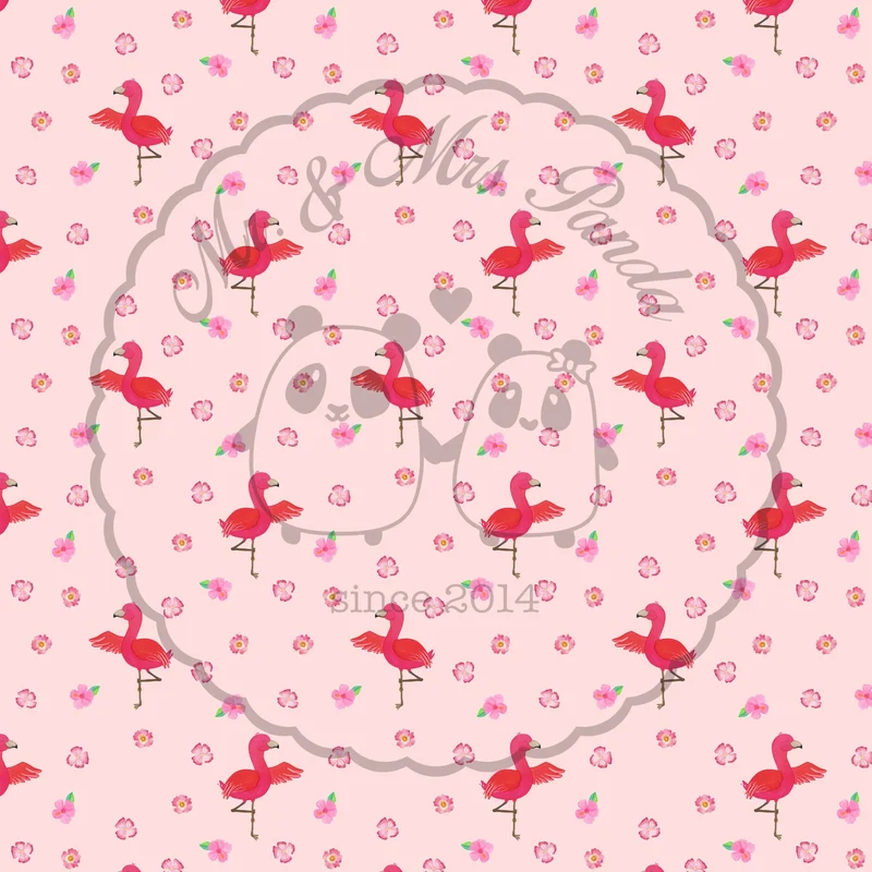 Nackenkissen Flamingo Yoga Muster