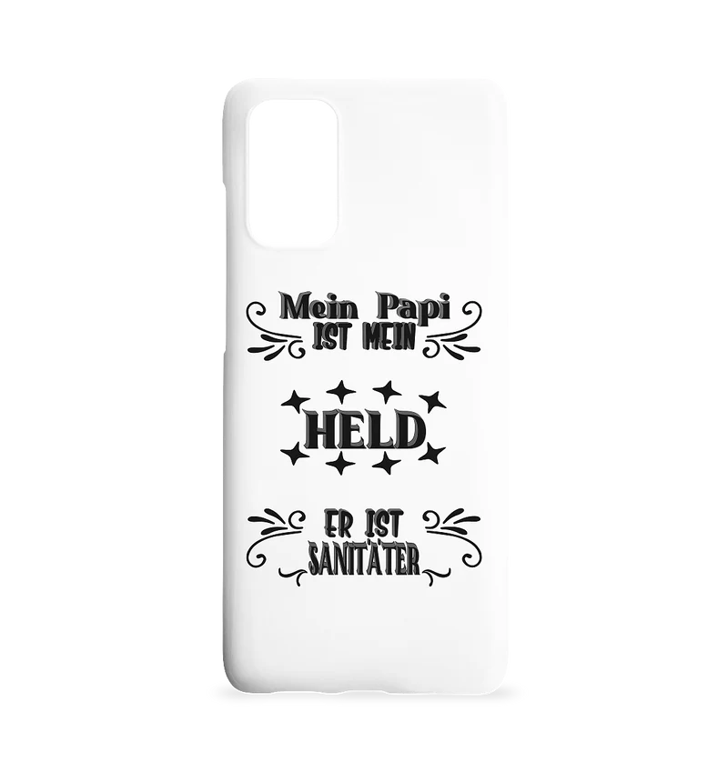 DAS PAPA PROJEKT-MEIN HELD-SANITÄTER- Samsung S20+ Handyhülle