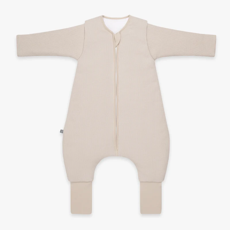 Schlafsack mit Füßen 3,5 tog Essential Beige