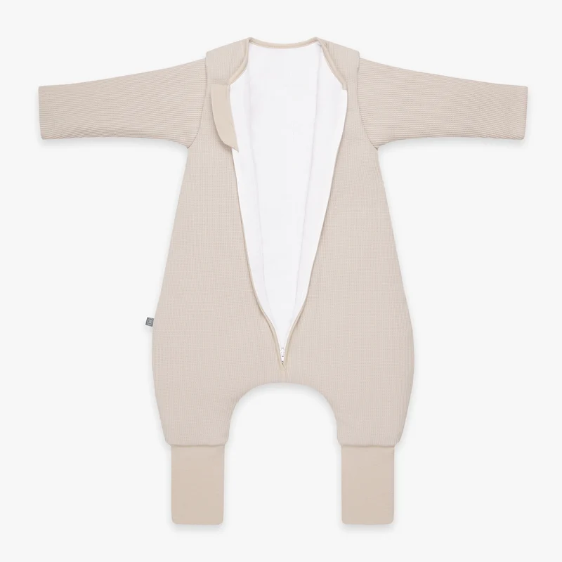 Schlafsack mit Füßen 3,5 tog Essential Beige