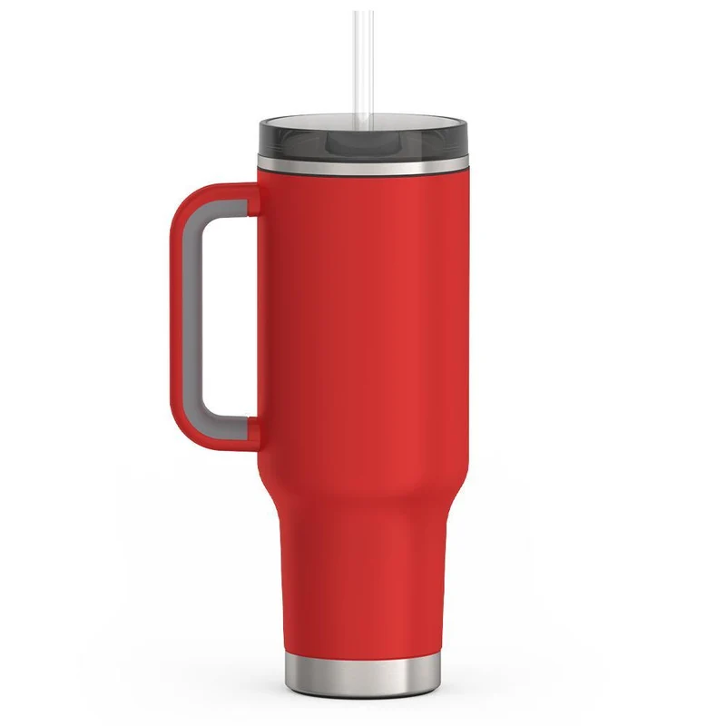 40oz Cup Holder Mug Bundle - Crimson & Plum