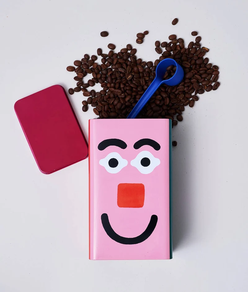 KAFFEEDOSE - GESICHTER