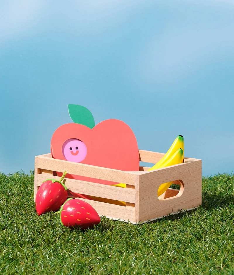 Ausklappbare Geburtstagskarte - Apple