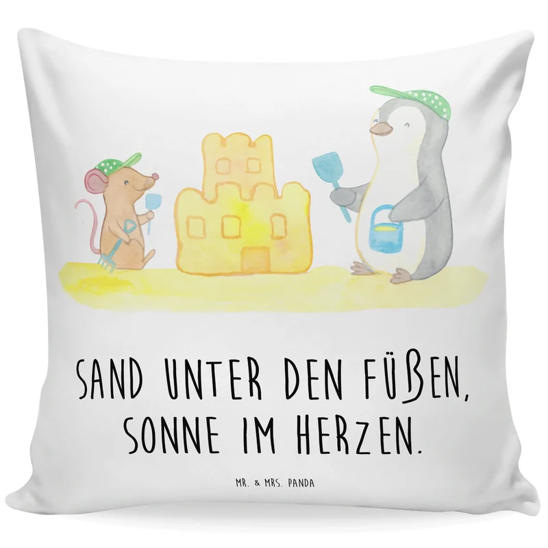 40x40 Kissen Sommer Meer Strand