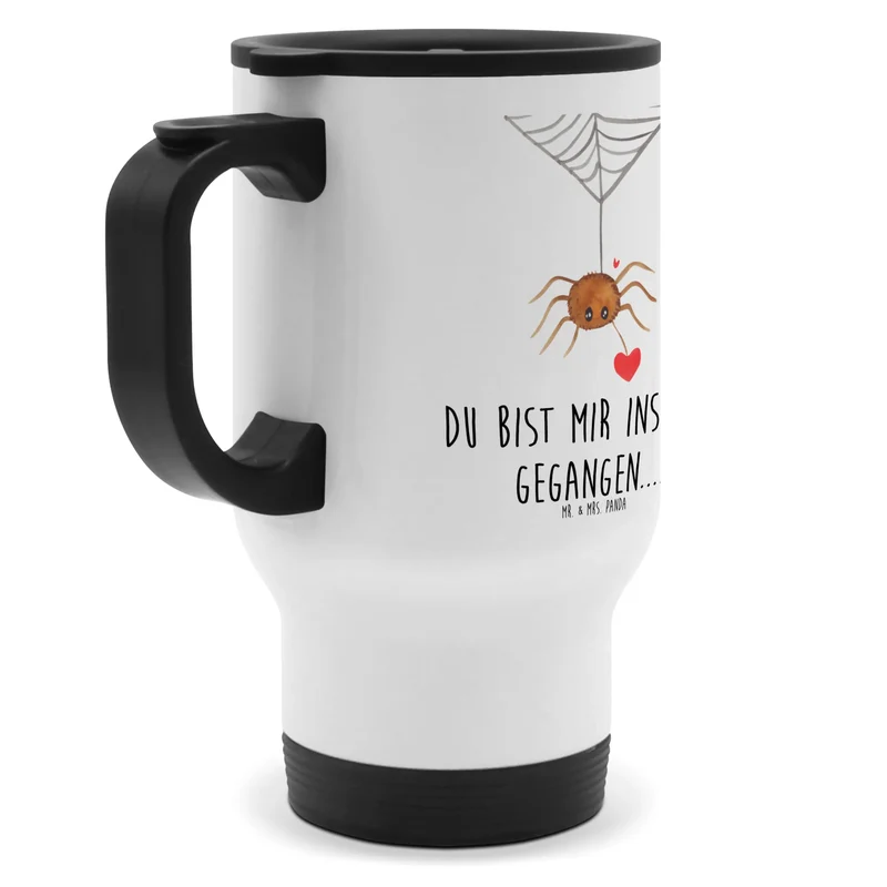 Thermobecher Spinne Agathe Liebe