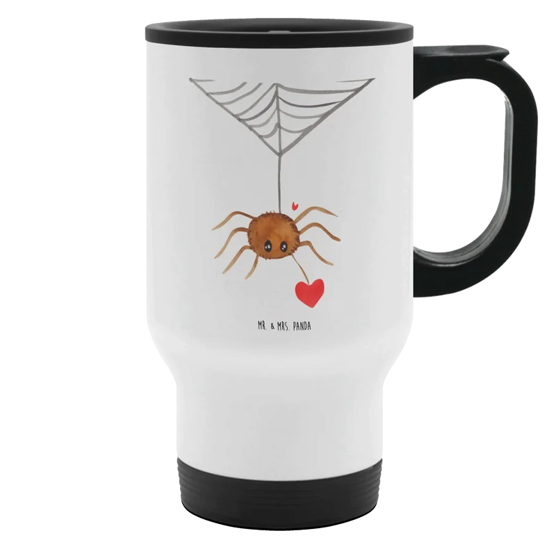 Thermobecher Spinne Agathe Liebe