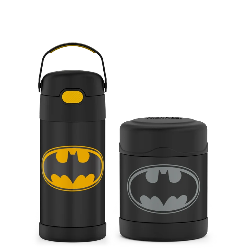 Batman Bundle - 12oz FUNtainer® Water Bottle and 10oz FUNtainer® Food Jar