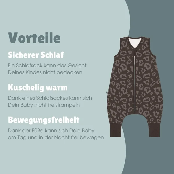 Schlafsack 2,5 tog Essential Leo Chocolate