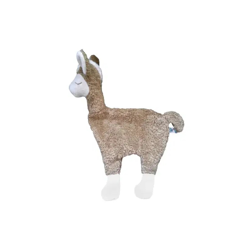 Bio Wärmekissen Lama aus Bio-Baumwolle – Dinkel oder Kirschkern